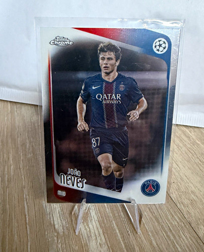 Topps chrome joão neves paris - topps,