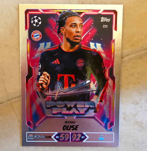 Topps michael olise bayern - olise, fc