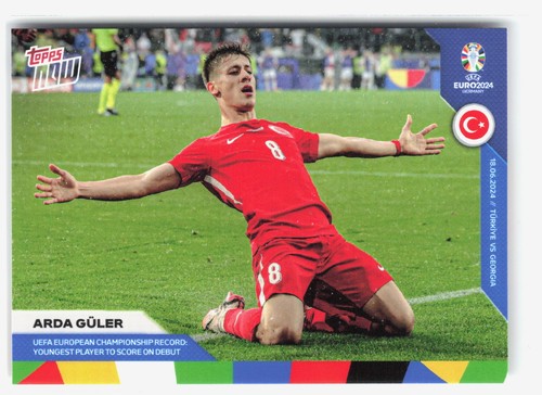 2024 topps now uefa - now, euro