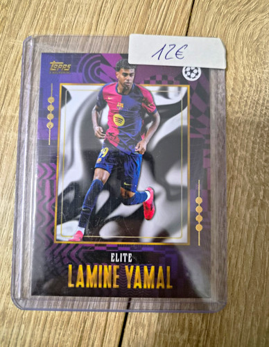 Topps lamine yamal elite - topps, fc
