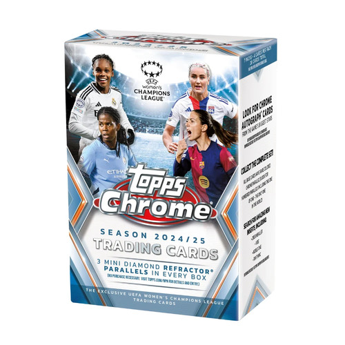 Topps chrome uefa women - chrome,