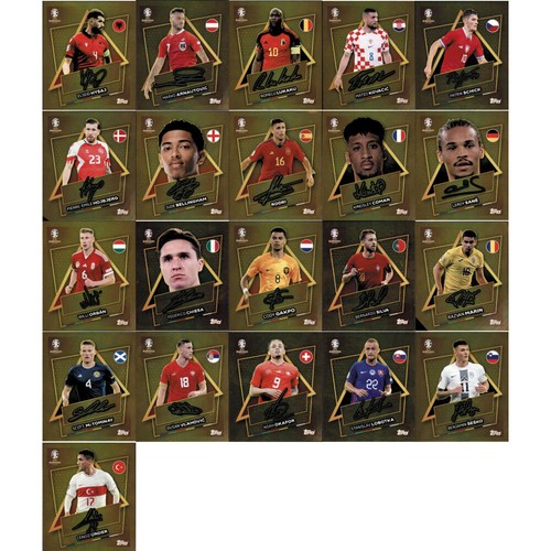 Topps uefa euro - uefa, 21