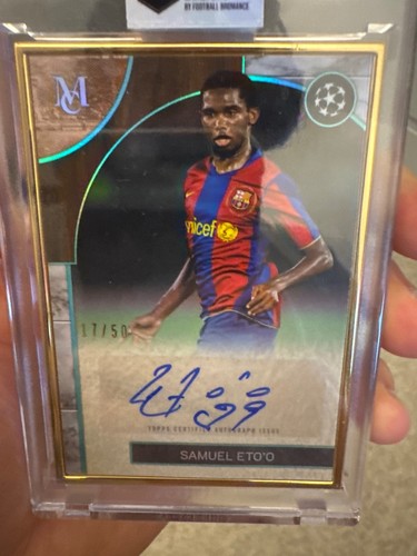 Samuel eto topps 2025 - topps, 2025/26