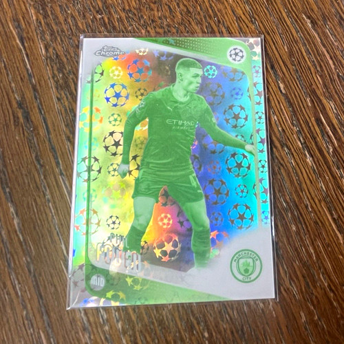 Topps chrome phil foden - topps,