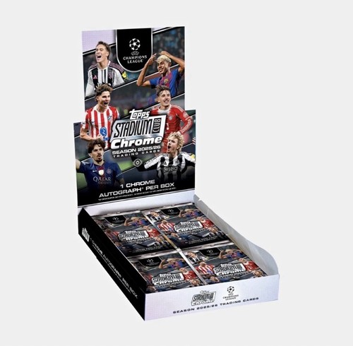 Topps stadium club chrome - stadium,