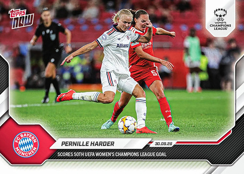Topps now uwcl 2026 card - now,