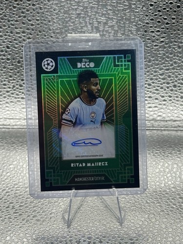 Topps deco riyad mahrez - deco,