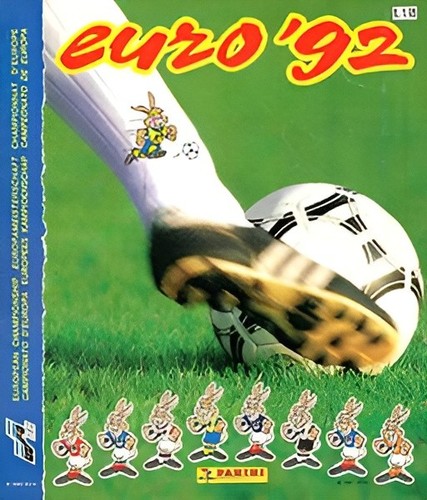 Panini uefa euro - sweden, 1992