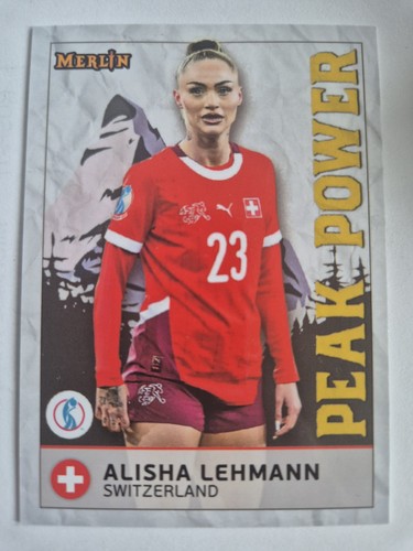 Alisha lehmann 2025 topps - alisha,