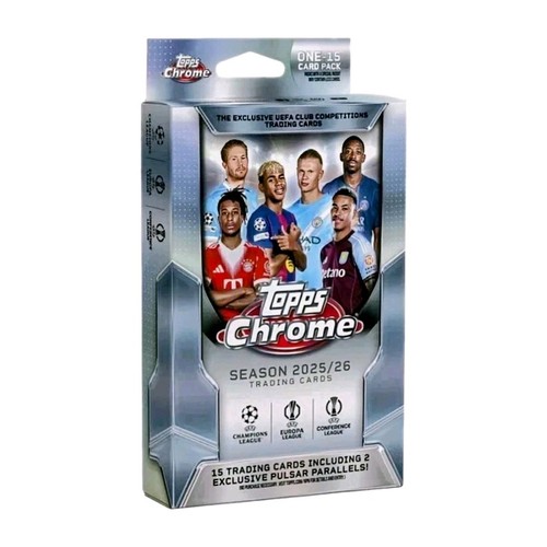 Topps chrome 2025 - 2025/26, uefa