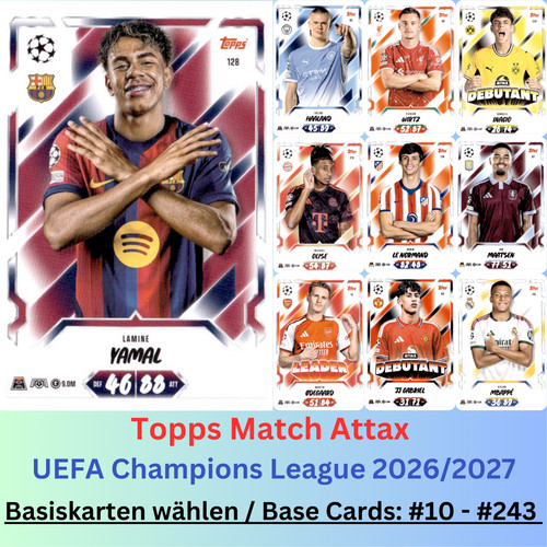 Topps match attax - attax, champions