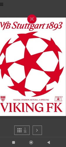 Uefa programm vfb stuttgart - vfb,