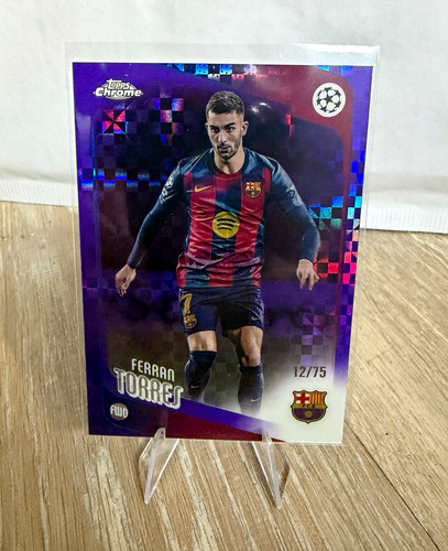 Topps ferran torres - ferran, fc