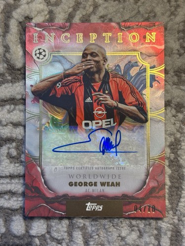 2025 topps inception uefa - inception,