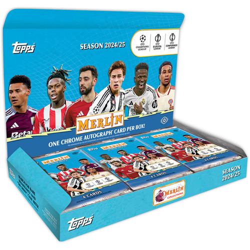 Topps merlin chrome uefa club - merlin,