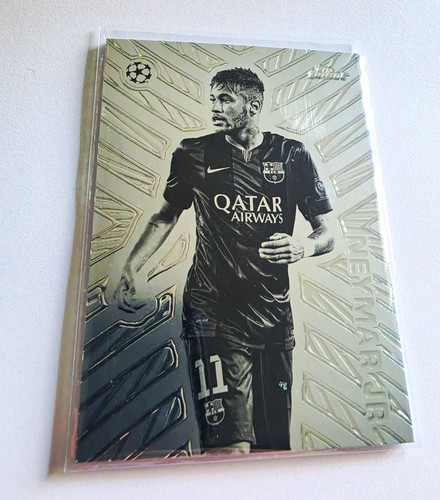 Topps finest uefa - topps, neymar