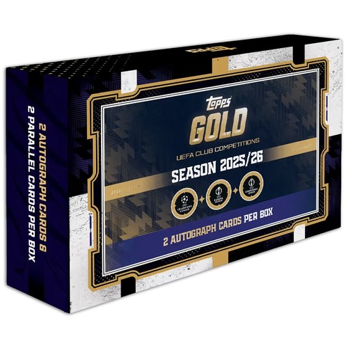 Topps gold uefa club - gold,